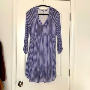 Old Navy Striped Midi Dress (M)